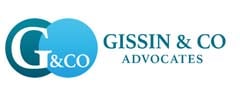Gissin & Co., Advocates logo