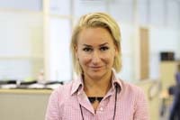 Anna Kostyra, Managing partner at Deloitte Legal CIS logo
