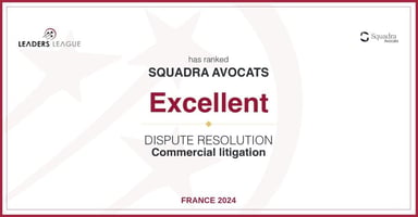 Excellent in Dispute Resolution - Commercial Litigation