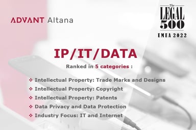 LEGAL 500 EMEA 2022 - IP : Patents- Tier 4
