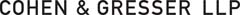 Cohen & Gresser LLP company logo
